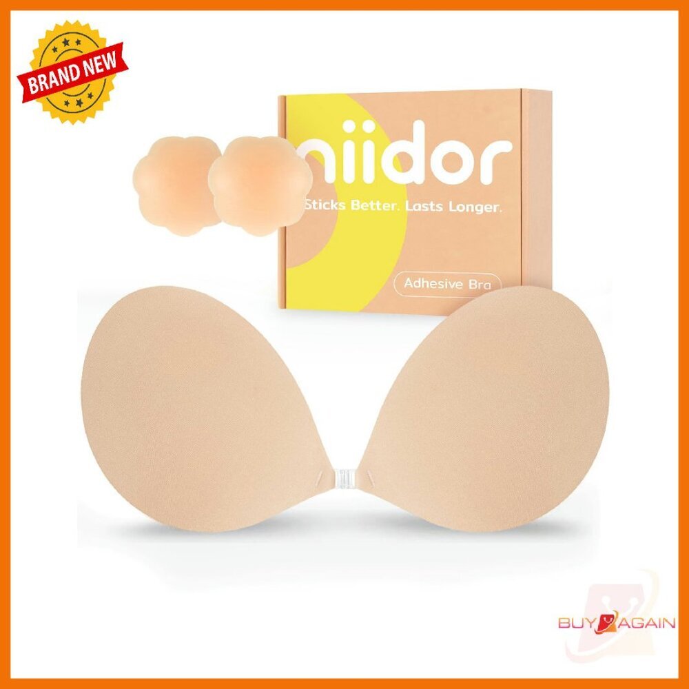Strapless Silicone Adhesive Push Up Bra Reusable Backless Dress